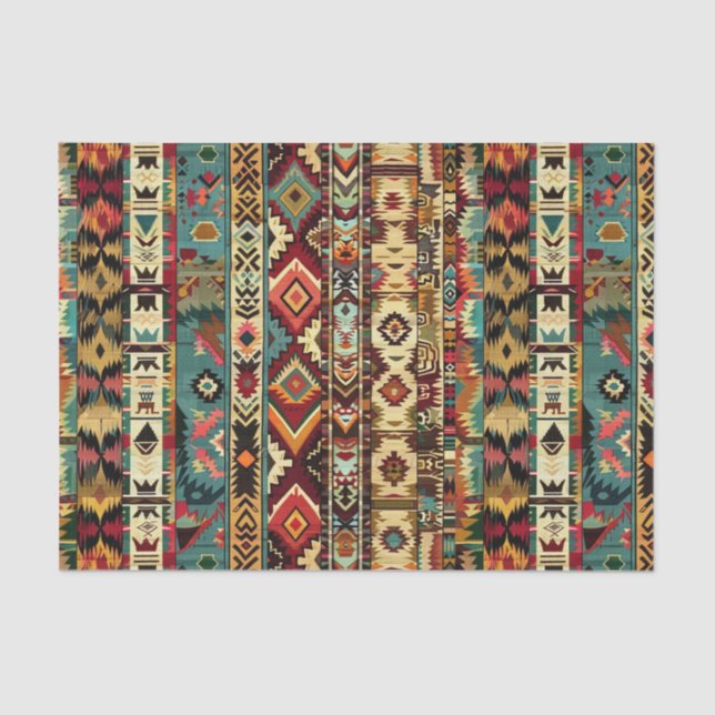 Papel De Seda Patrón de amantes de Guay Western (Anverso)