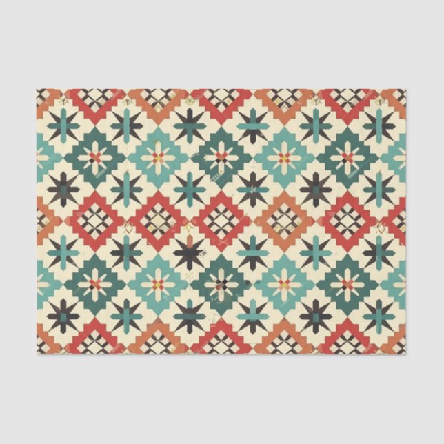 Papel De Seda Patrón de amantes de Guay Western (Anverso)