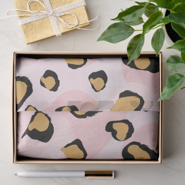 Papel De Seda Patrón de Animal Boho (Regalo )