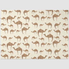 Papel De Seda Patrón de animales de camello