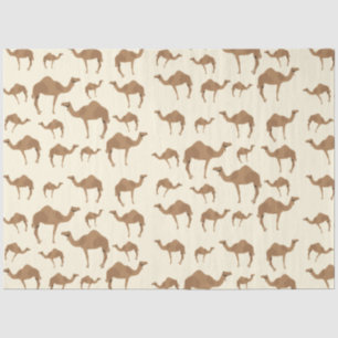 Papel De Seda Patrón de animales de camello
