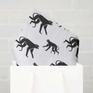 Papel De Seda Patrón de Animales Salvajes Lindos