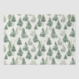 Papel De Seda Patrón de árboles de tela franceses