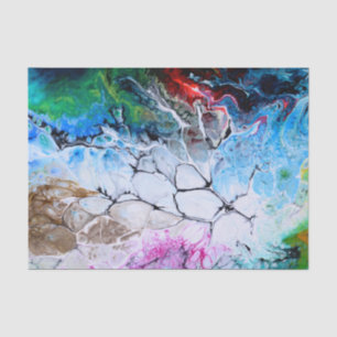 Papel De Seda Patrón de arte abstracto