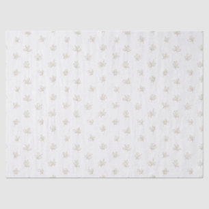 Papel De Seda Patrón de arte de línea botánica minimalista (7)