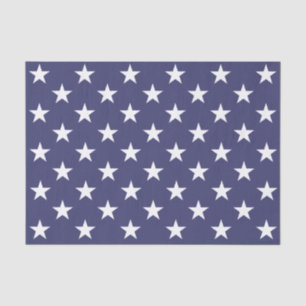 Papel De Seda Patrón de bandera estadounidense con estrellas bla