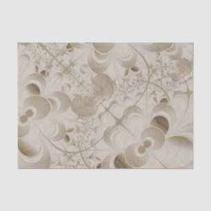 Papel De Seda Patrón de beige abstracto