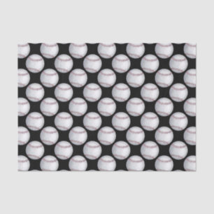 Papel De Seda Patrón de béisbol pintado