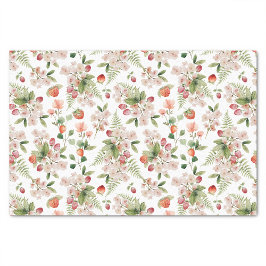 Papel De Seda Patrón de Berry