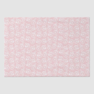 Papel De Seda Patrón de bicicleta de época