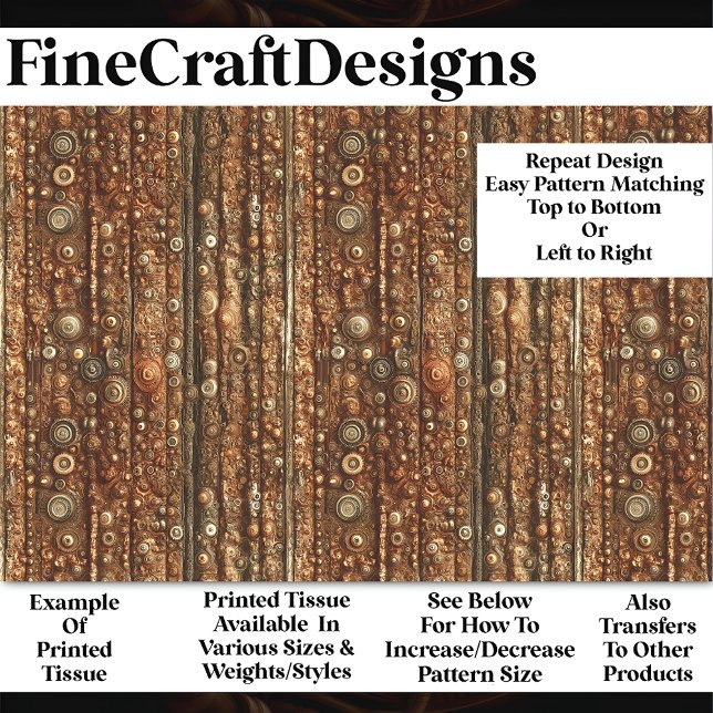 Papel De Seda Patrón de bronce rusto de vapor BN5 Descarga (Subido por el creador)