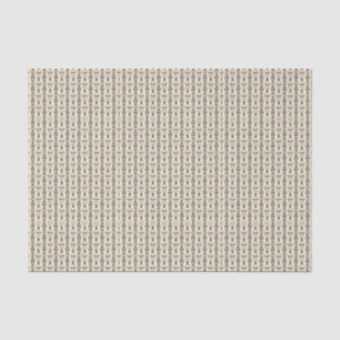 Papel De Seda Patrón de búhos adorables sobre fondo amarillo cla