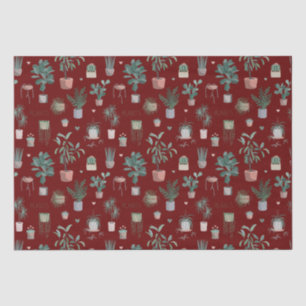 Papel De Seda Patrón de Cactus salvaje