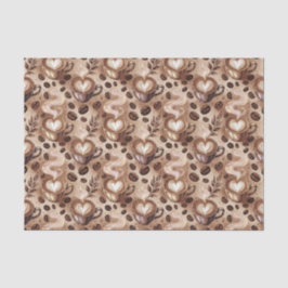 Papel De Seda Patrón de café