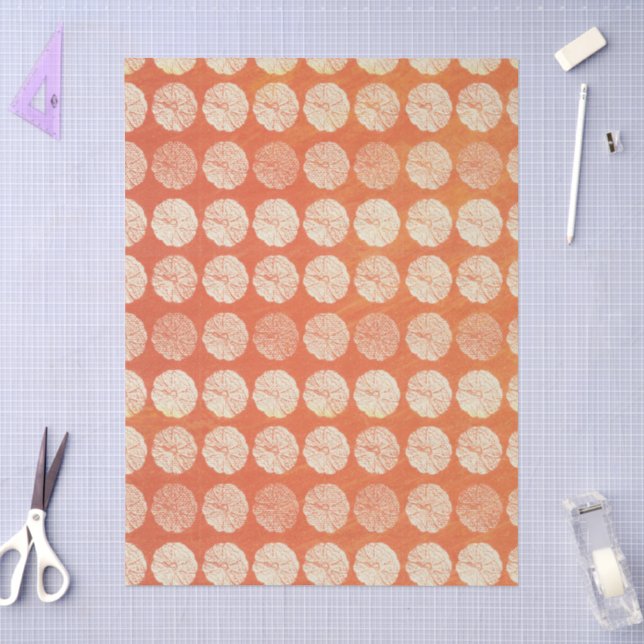 Papel De Seda Patrón de calabaza de otoño (Artesanía)