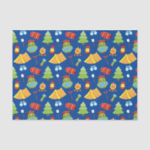 Patrón de campamento de verano