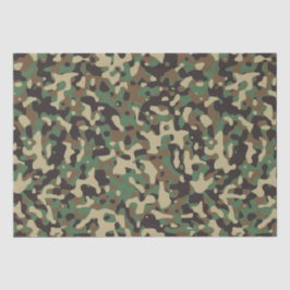 Papel De Seda Patrón de camuflaje de camo