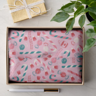 Papel De Seda Patrón de Candy Elf Holiday