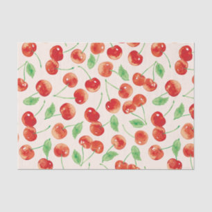 Papel De Seda Patrón de cerezo dulce