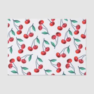 Papel De Seda Patrón de cerezo dulce
