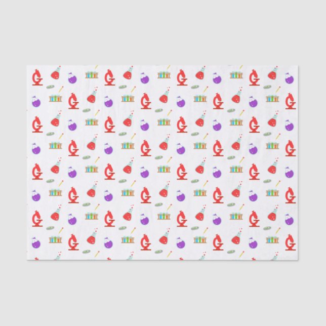 Papel De Seda Patrón de ciencia de Guay (Anverso)