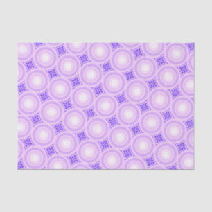 Papel De Seda Patrón de círculos púrpura brillante