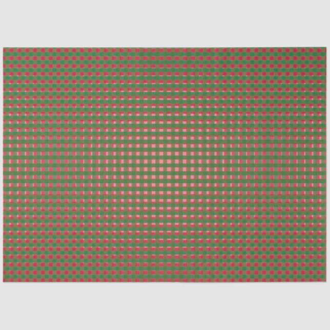 Papel De Seda Patrón de colocación de navidades (Anverso)