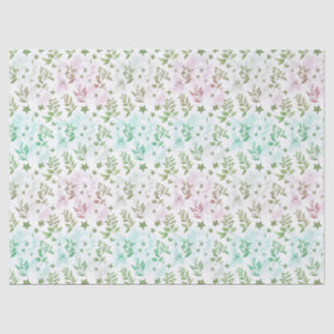 Papel De Seda Patrón de color arcoíris ombre de purpurina pastel