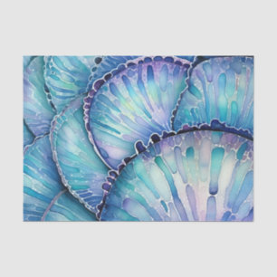 Papel De Seda Patrón de color de agua abstracto de la cubierta d