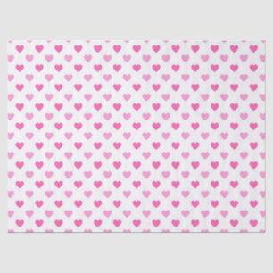 Papel De Seda Patrón de Conciencia del Cáncer de Mama Corazón Ro