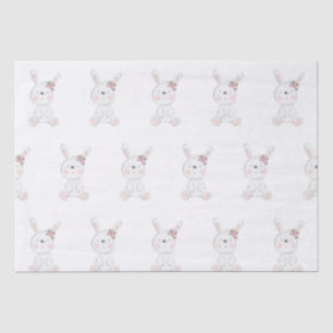 Papel De Seda Patrón de conejito bebé Baby Shower