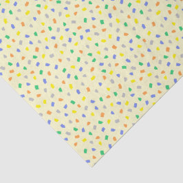 Papel De Seda Patrón de confeti de Terrazzo colorido Costa de Am