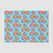 Patrón de cookies de chocolate