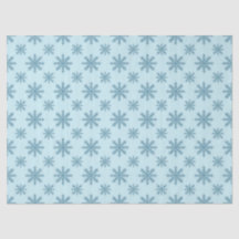 Patrón de copo de nieve retro bastante azul acuare