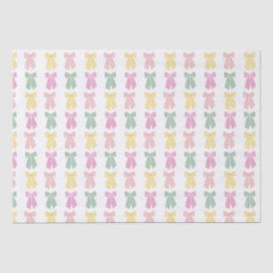 Papel De Seda Patrón de Coquette Hair Bow Femenino Moderno