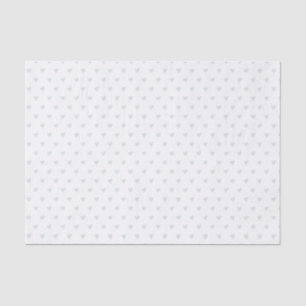 Papel De Seda Patrón de Corazón Simple