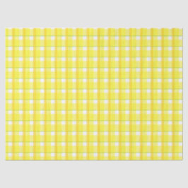 Papel De Seda Patrón de cuadros amarillos y naranjas