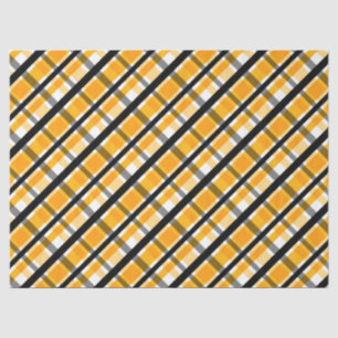 Papel De Seda Patrón de cuadros diagonales de otoño moderno