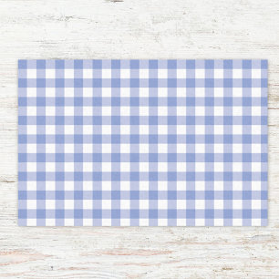 Papel De Seda Patrón de Cuadros Gingham en Colores Pastel
