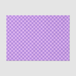 Papel De Seda Patrón de cuadros púrpura