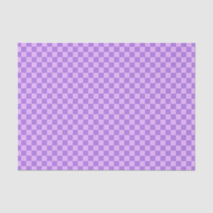 Papel De Seda Patrón de cuadros púrpura