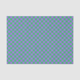 Papel De Seda Patrón de cuadros púrpura y verde