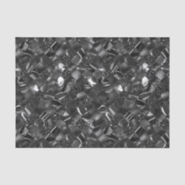 Papel De Seda Patrón de cuatrefol marroquí negro