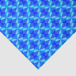 Papel De Seda Patrón de diamante azul real
