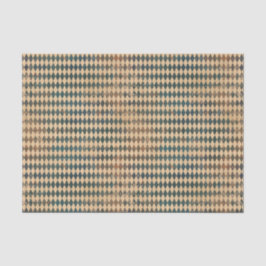 Papel De Seda Patrón de diamante de Arlequín pequeño