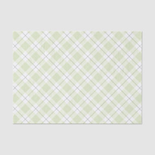 Papel De Seda Patrón de diamante de cuadros de jade pálido