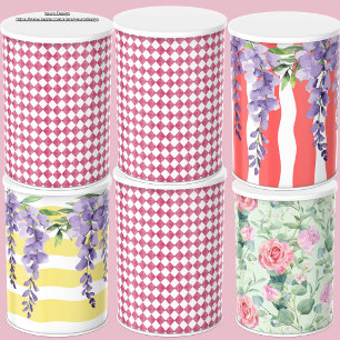 Papel De Seda Patrón de diamante moderno Decoupage red
