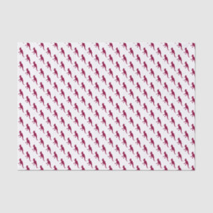Papel De Seda Patrón de dinosaurios marrones