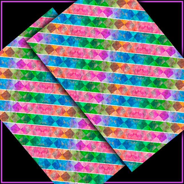 Papel De Seda Patrón de [Diversión con franjas] #5a (Subido por el creador)