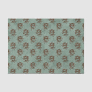 Papel De Seda Patrón de dragón vintage